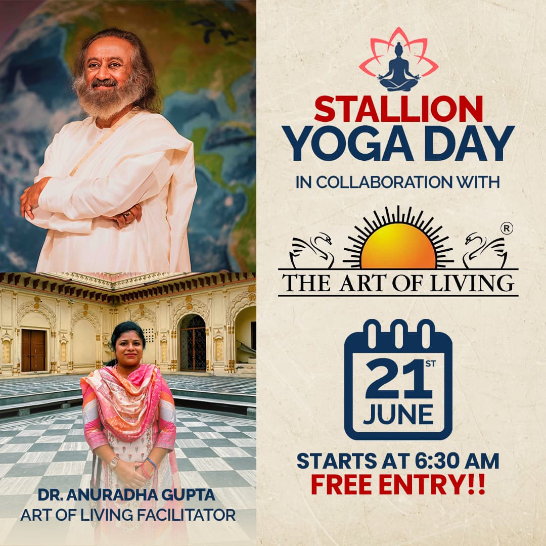 STALLION YOGA DAY